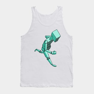 Robot Run Tank Top